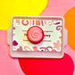 Pink Spiral Cookie