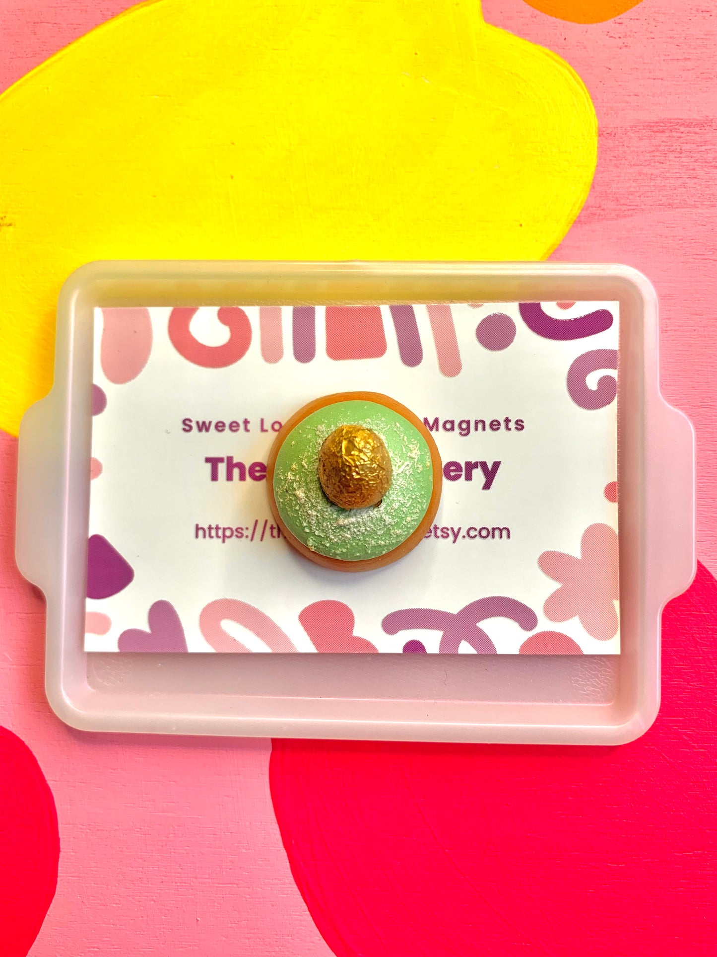 Golden Egg Cookie Magnet