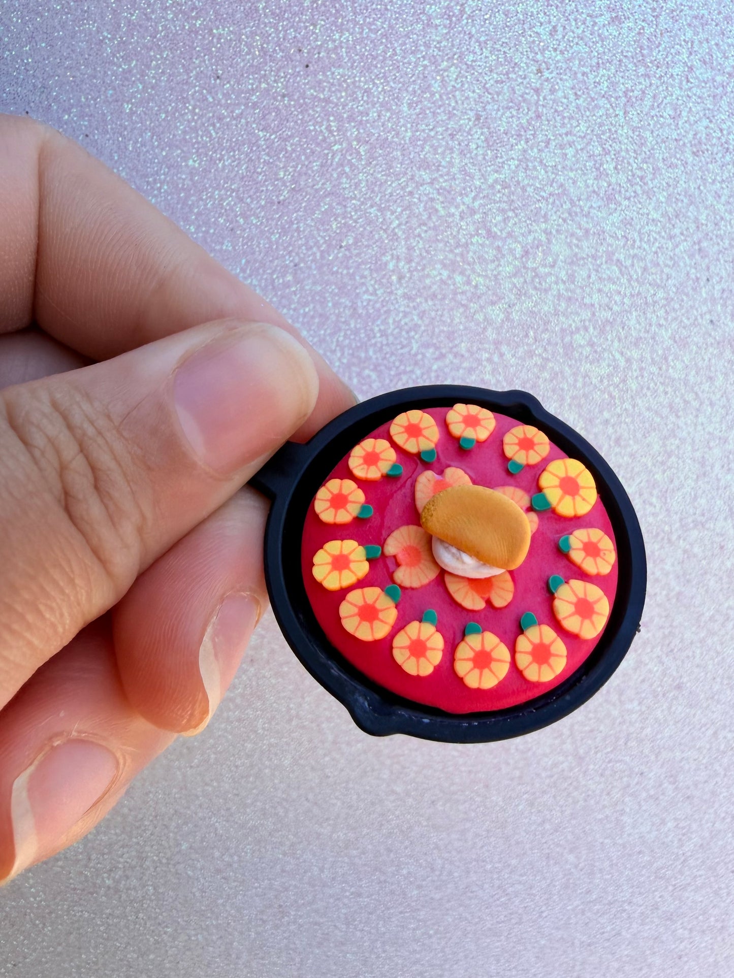 A Kick of Mango Skillet Charm ( Garden Pie Collection)