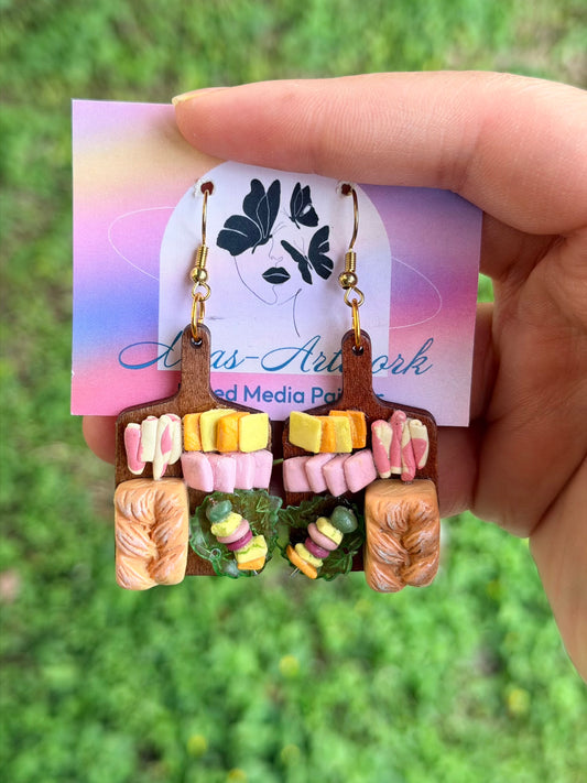 Sandwich Maker Charcuterie Board Earrings