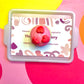 Strawberry Hearts Valentine Cookie