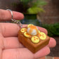 Banana Ice Cream French Toast Keychain