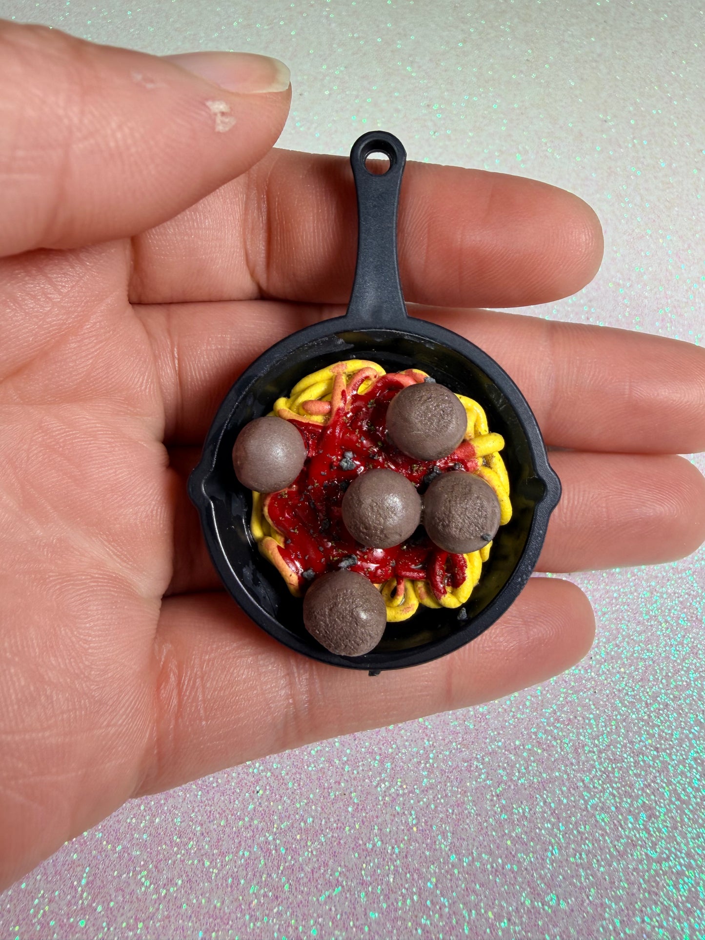 Spaghetti Skillet Charm