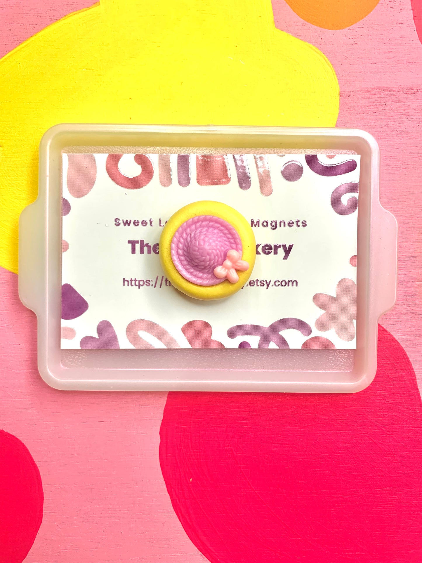 Garden Hat Cookie Magnet