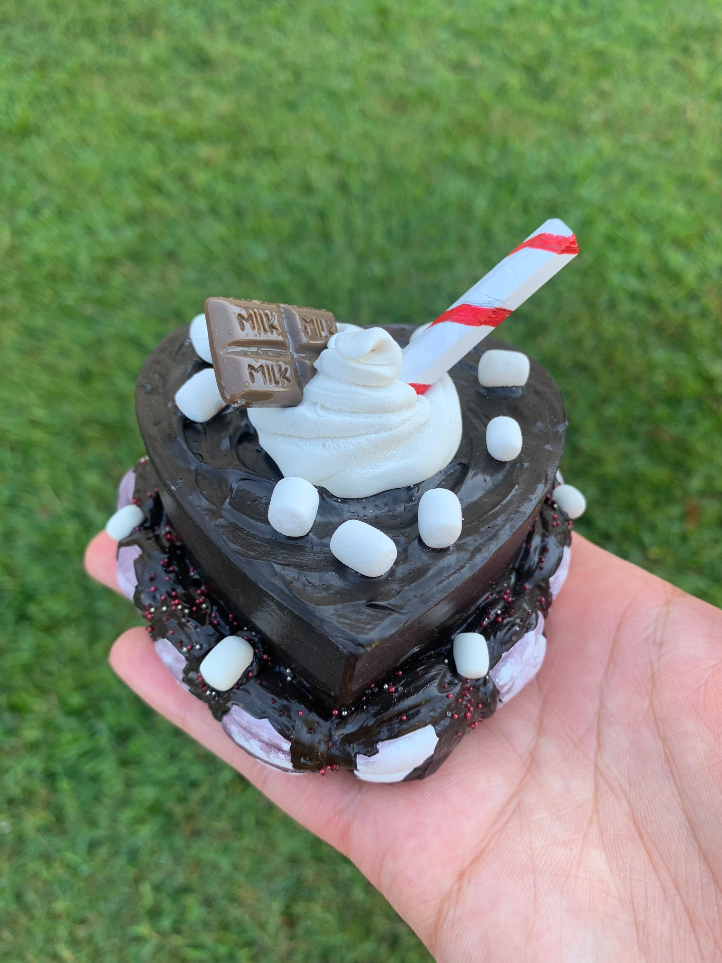 Hot Chocolate Cake Box
