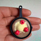 Chocolate and Raspberry Soufflé Skillet Charm