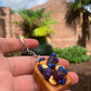 Blackberry French Toast Keychain