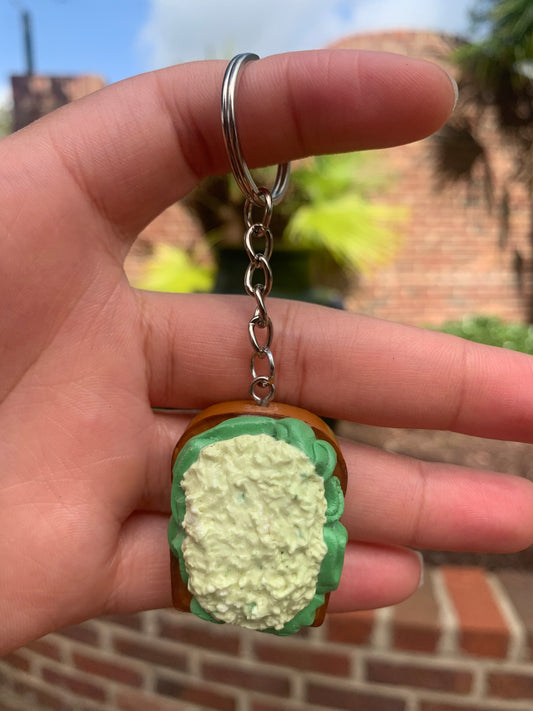 Lettuce Wrapped Tuna Toast Keychain
