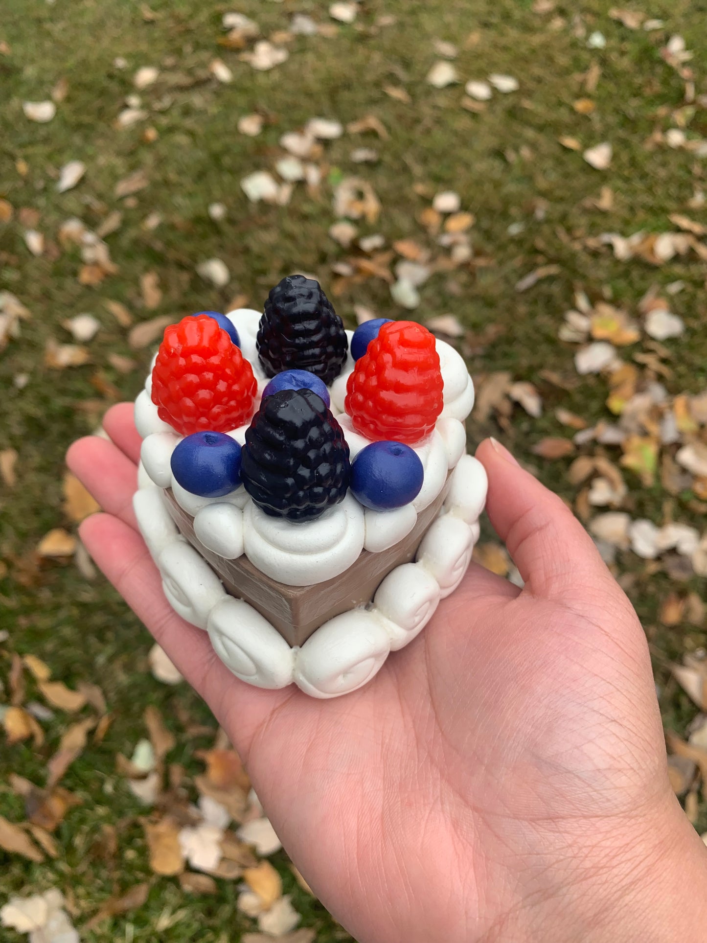 Berries and Cream Cake Box