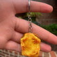 Open-faced Grilled Cheese Keychain