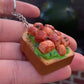 Pork with Avocado Toast Keychain