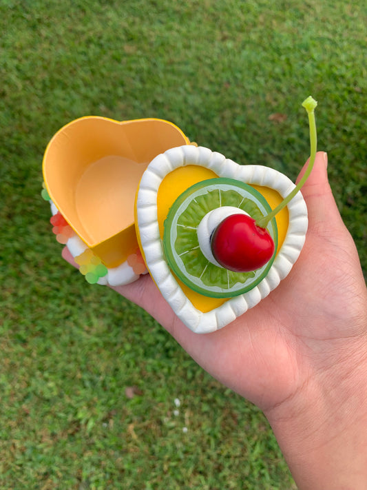 Citrus Gummy Candy Cake Box