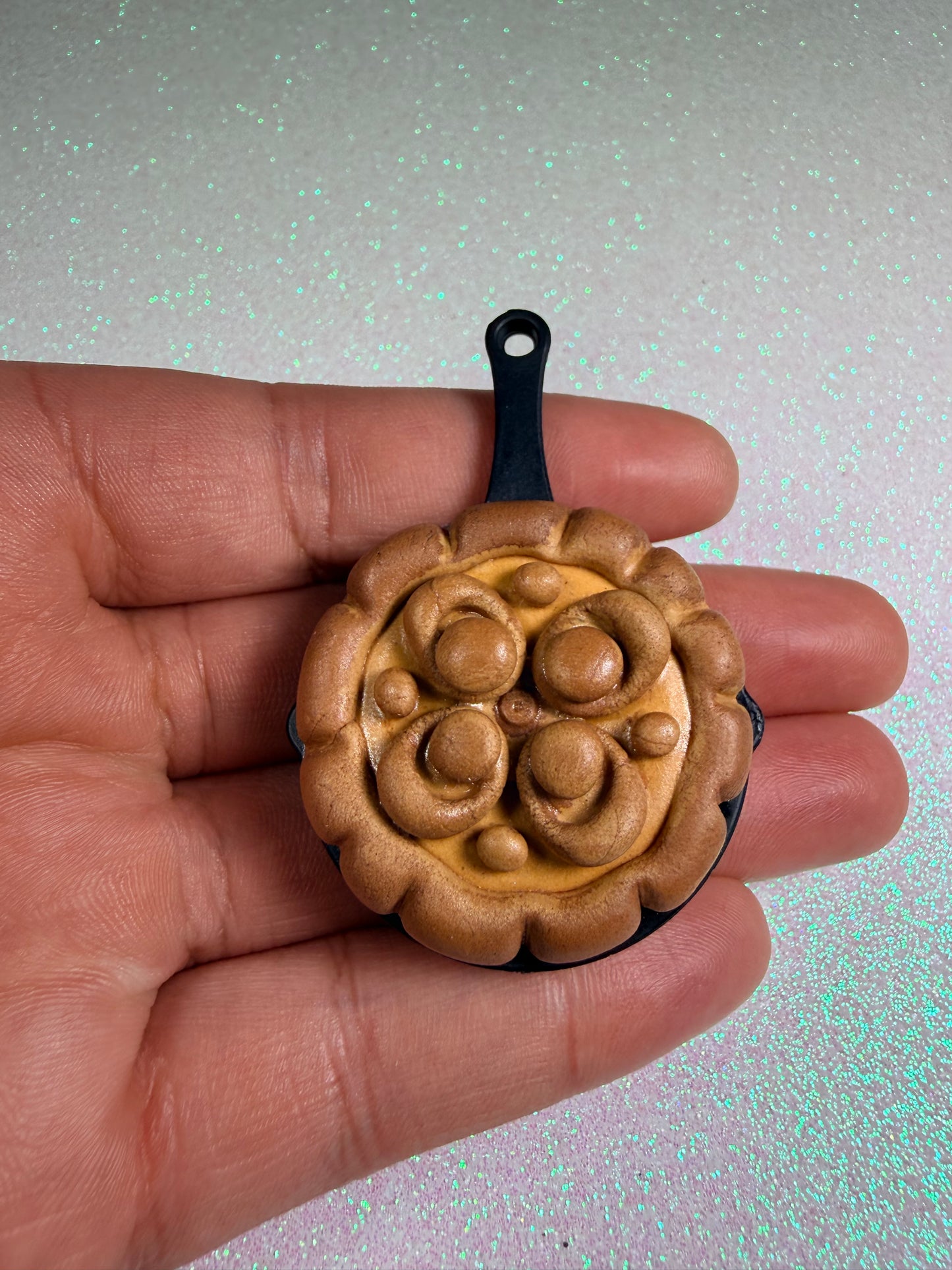 Moon Cake Skillet Charm