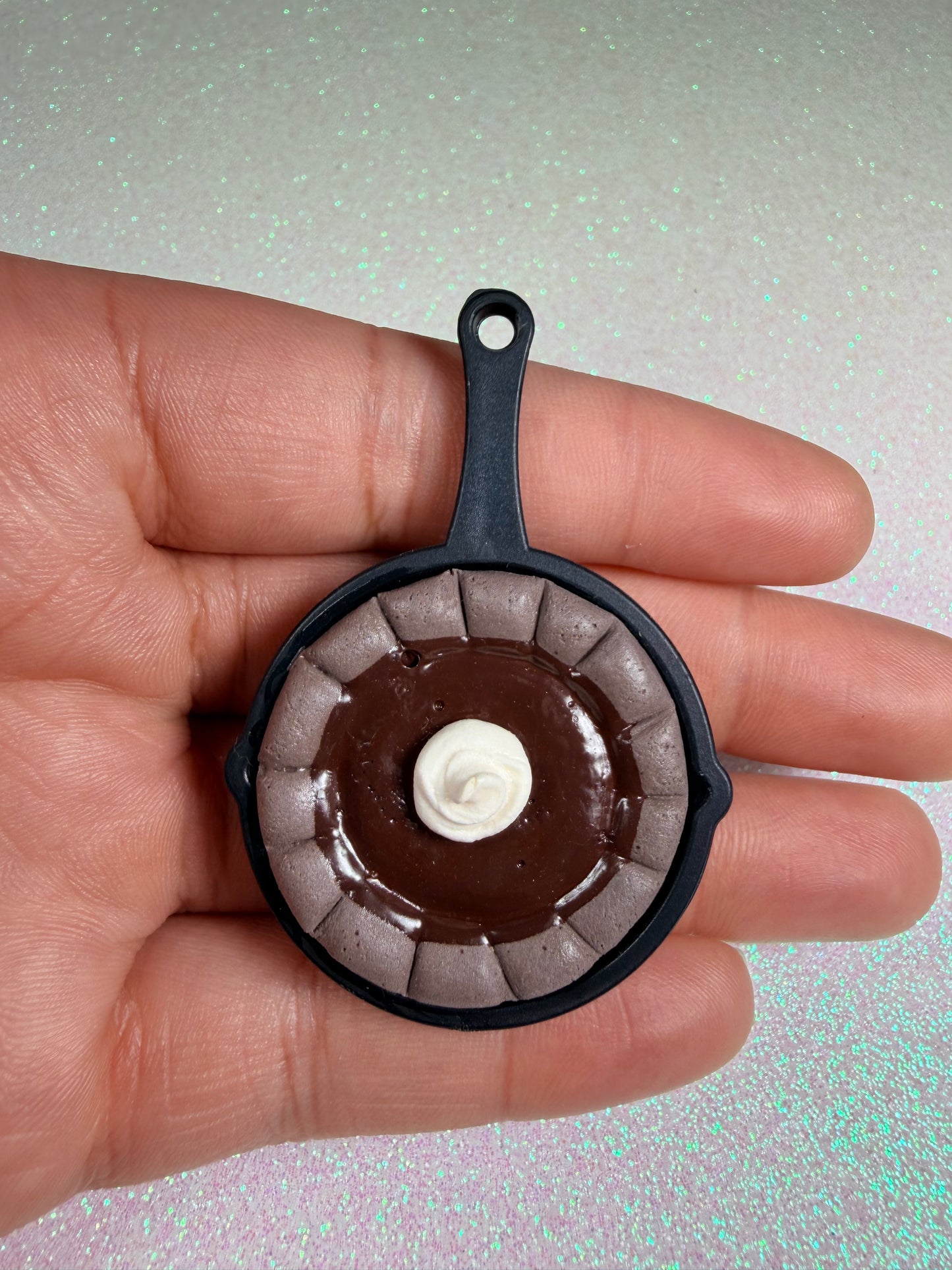 Chocolate Pie Skillet Charm