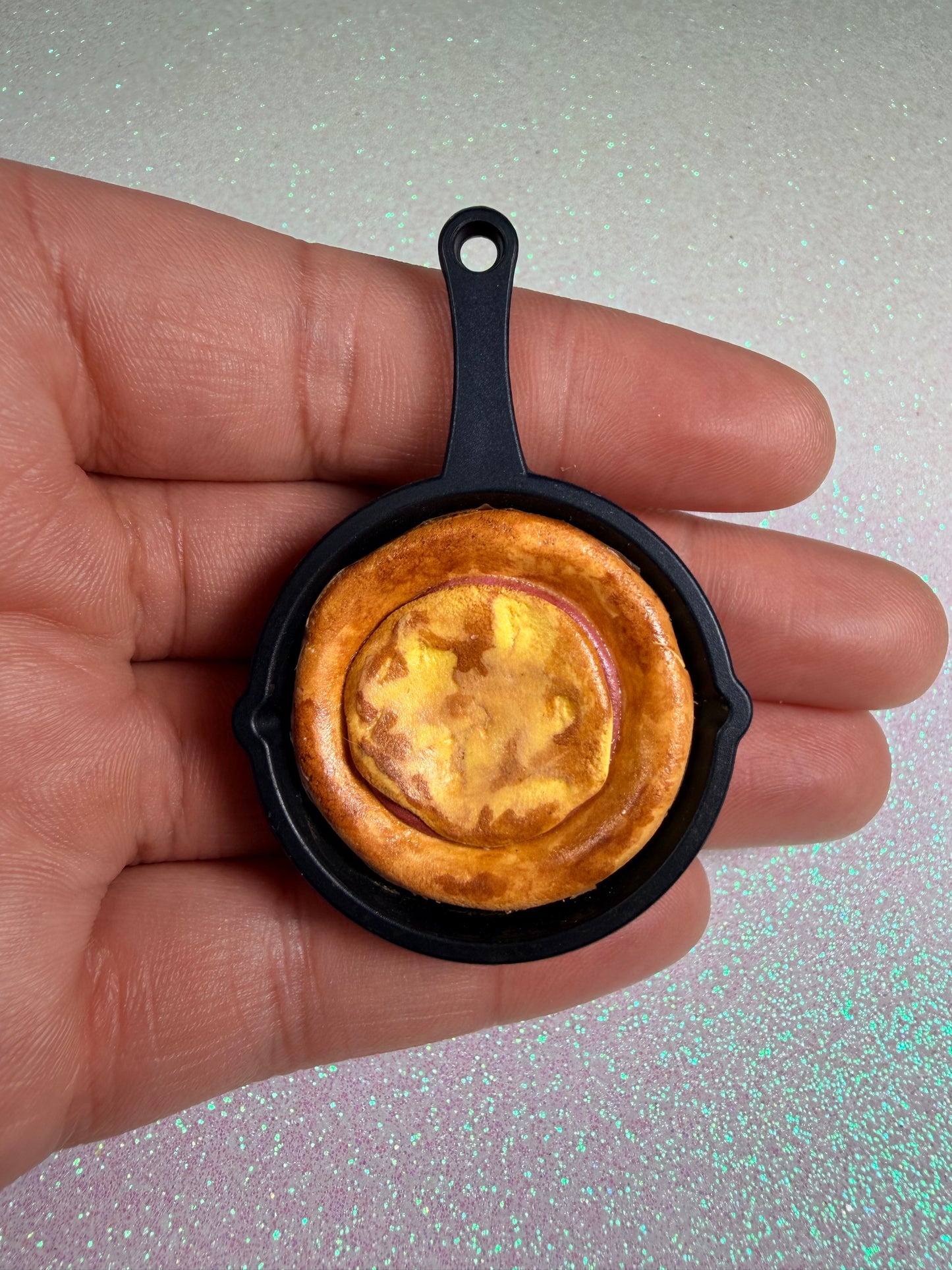 Cheese Pizza Skillet Charm