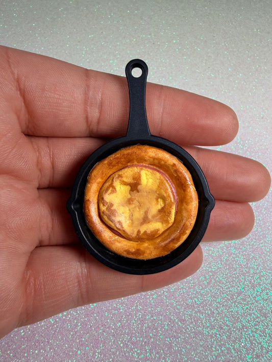 Cheese Pizza Skillet Charm