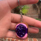 Blueberry Yogurt with Raspberry Custard Toast Keychain
