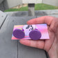 Ube Ice Cream Cookie Earrings