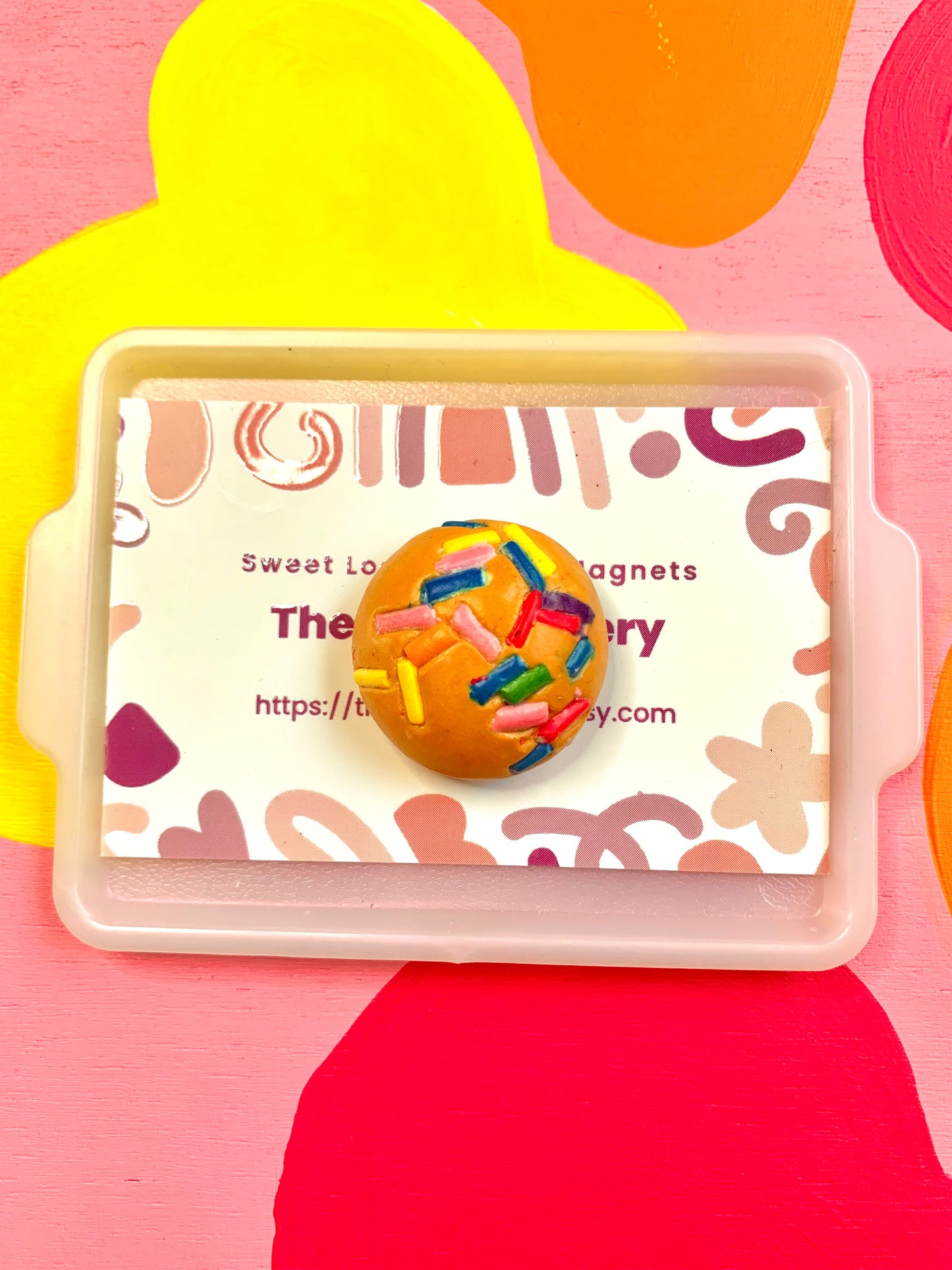 Sprinkle Cookie Magnet