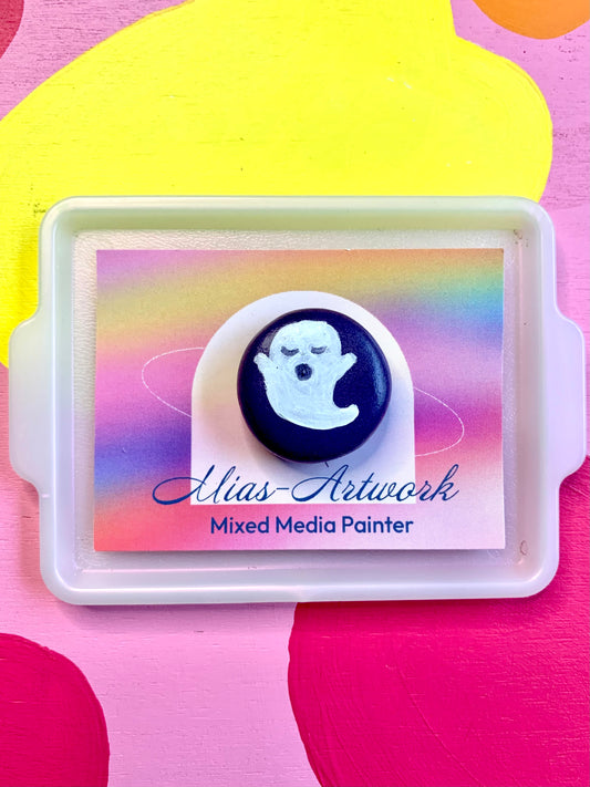 Ghost with Tail Cookie Magnet( Fall Special)