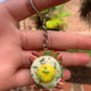 Bacon and Egg with Lettuce Toast Keychain