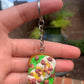 Boiled Egg and Bacon with Avocado Toast Keychain