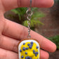 Yogurt Topped with Mango-Blueberry Toast Keychain