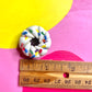 Chocolate Birthday Cake Cream Cookie Magnet