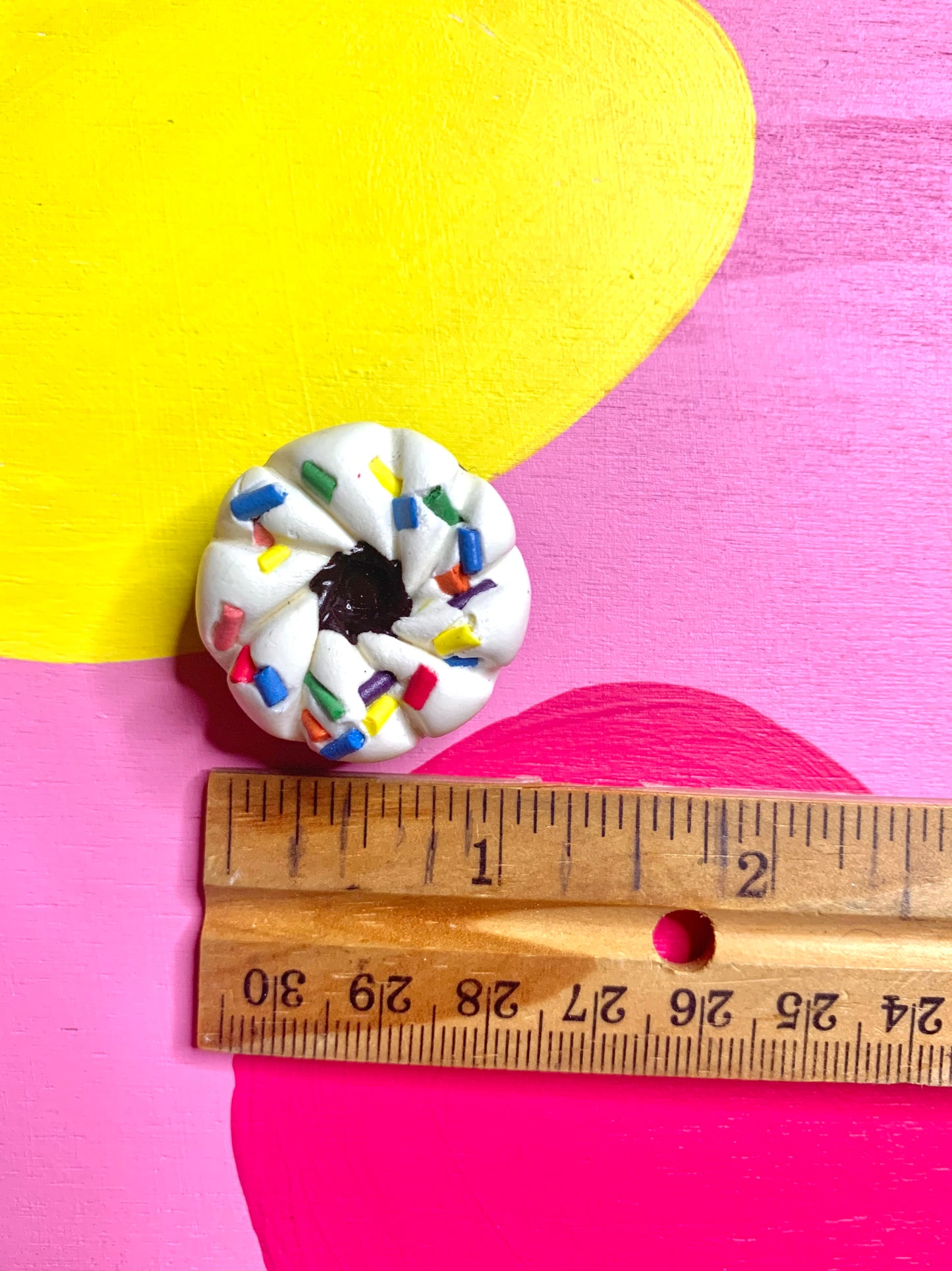 Chocolate Birthday Cake Cream Cookie Magnet