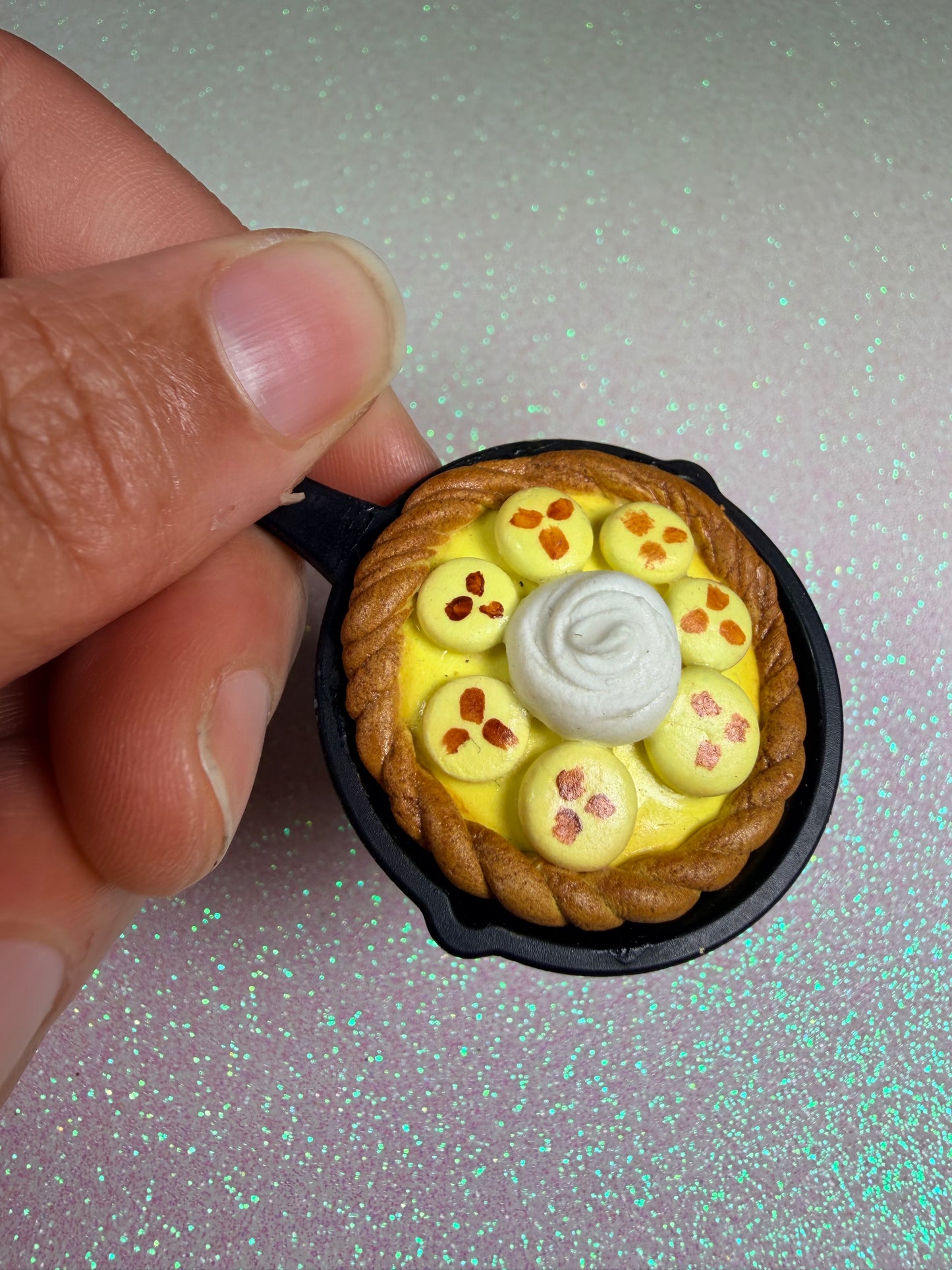 Banana Pie Skillet Charm
