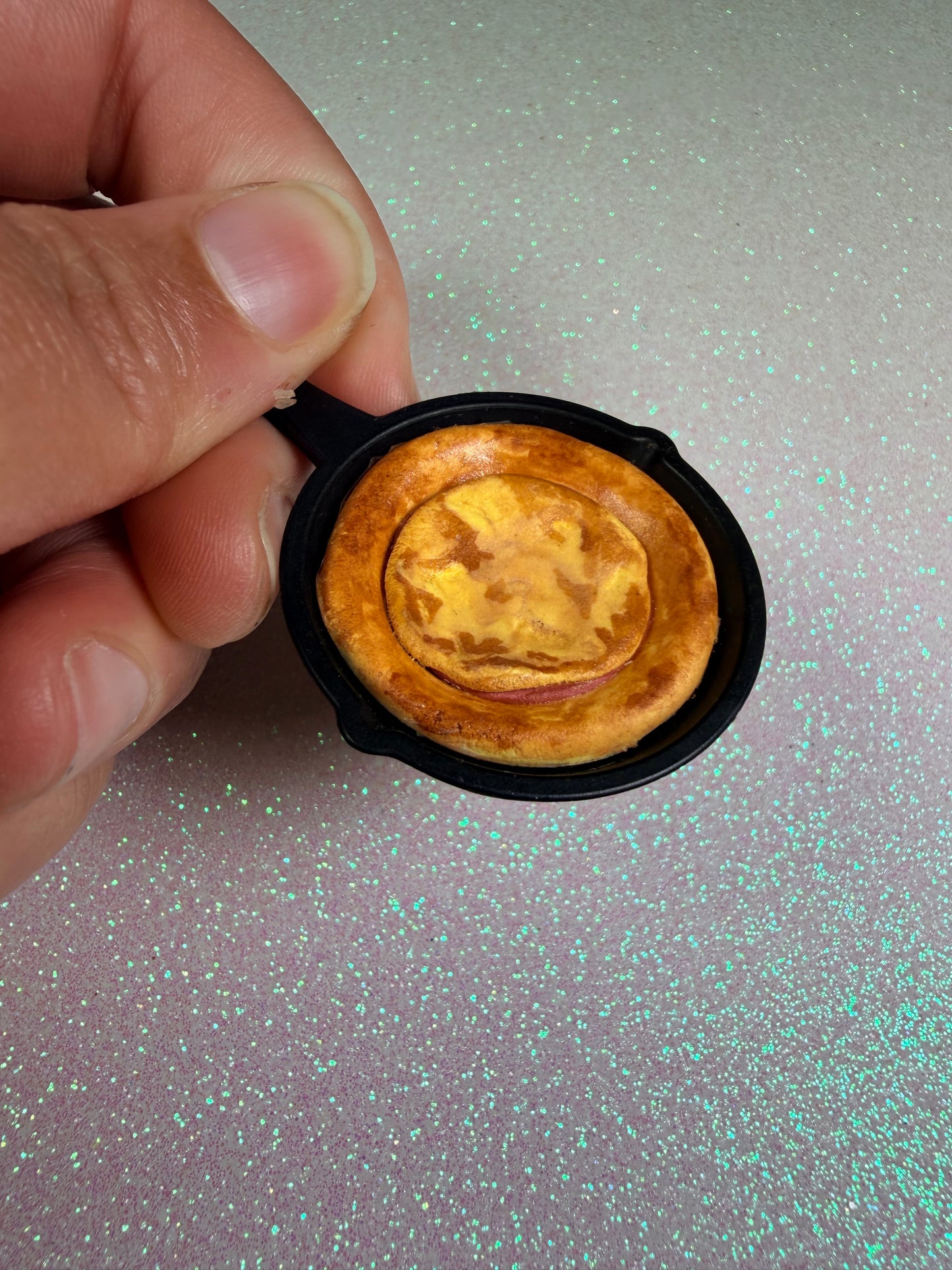 Cheese Pizza Skillet Charm