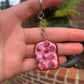 Pomegranate Yogurt Toast Keychain