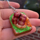 Bacon, Egg, and Avocado Toast Keychain