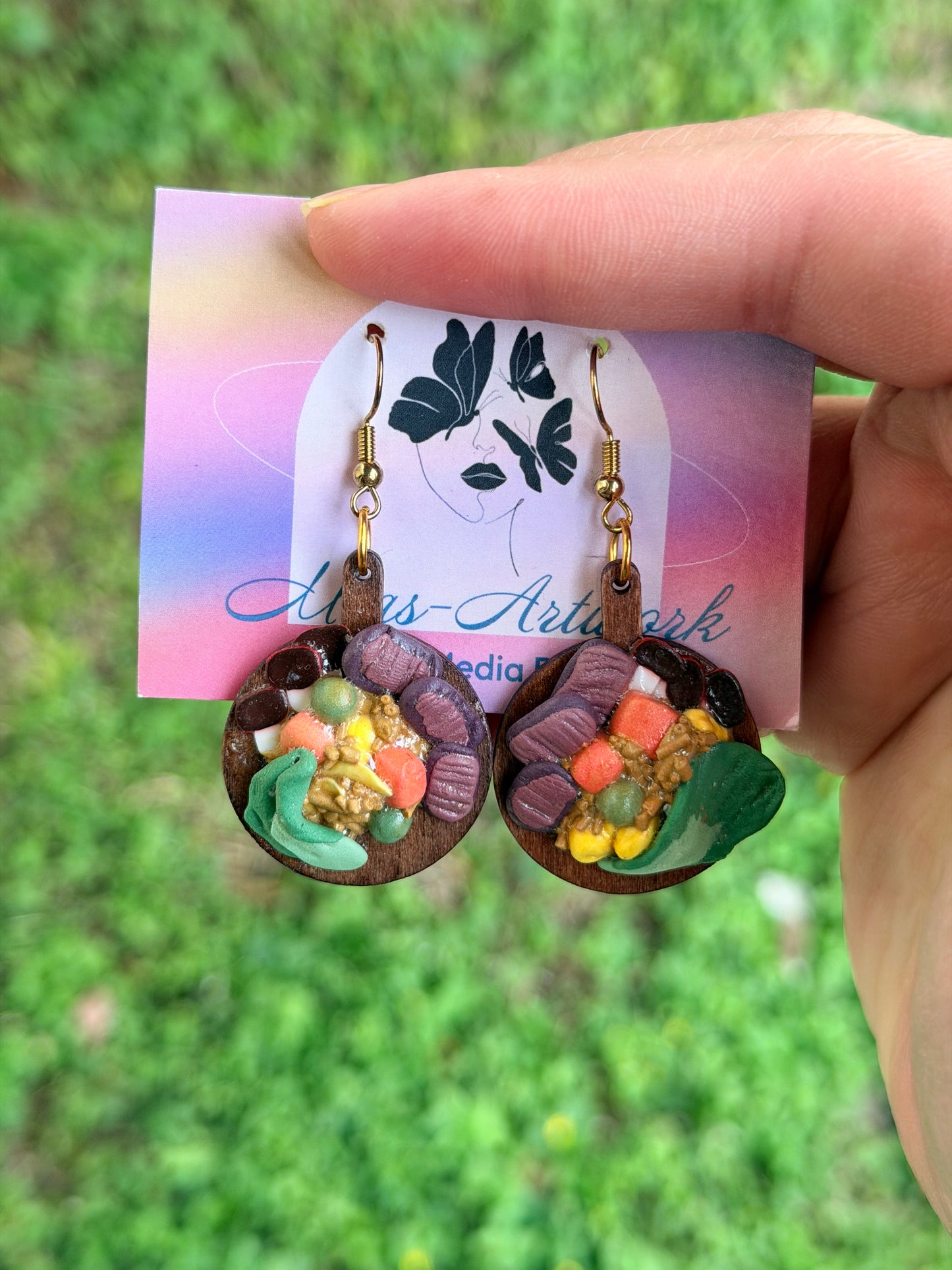 Stir Fry Charcuterie Board Earrings