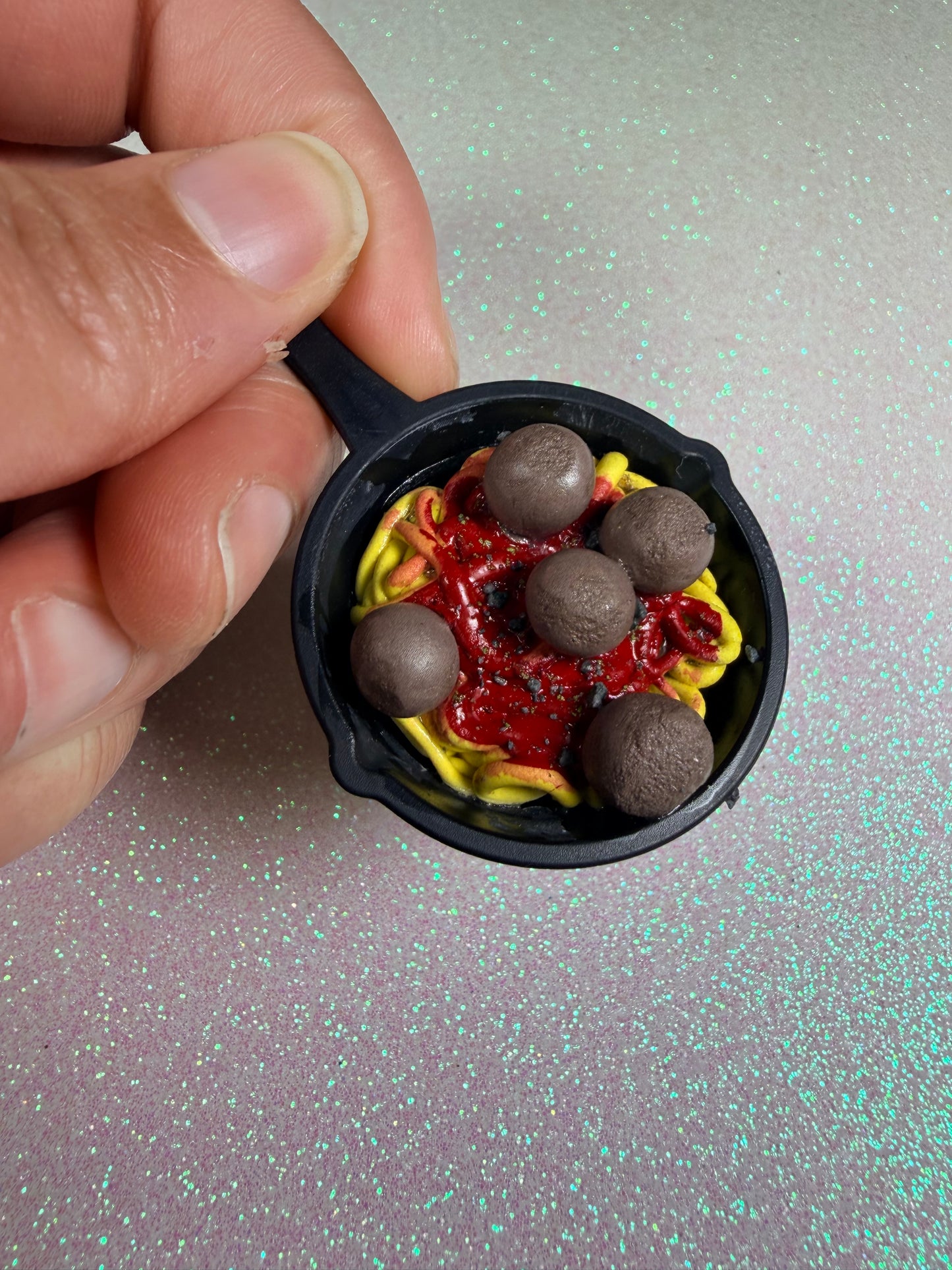 Spaghetti Skillet Charm