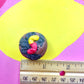 Dirt Cake Cookie Magnet ( Red and Yellow Gummy)