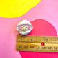 Sweet Candy Cream Puff Valentine Cookie