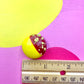 Lemon Raspberry Dipped Cookie Magnet
