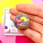 Dirt Cake Cookie Magnet ( Red and Yellow Gummy)