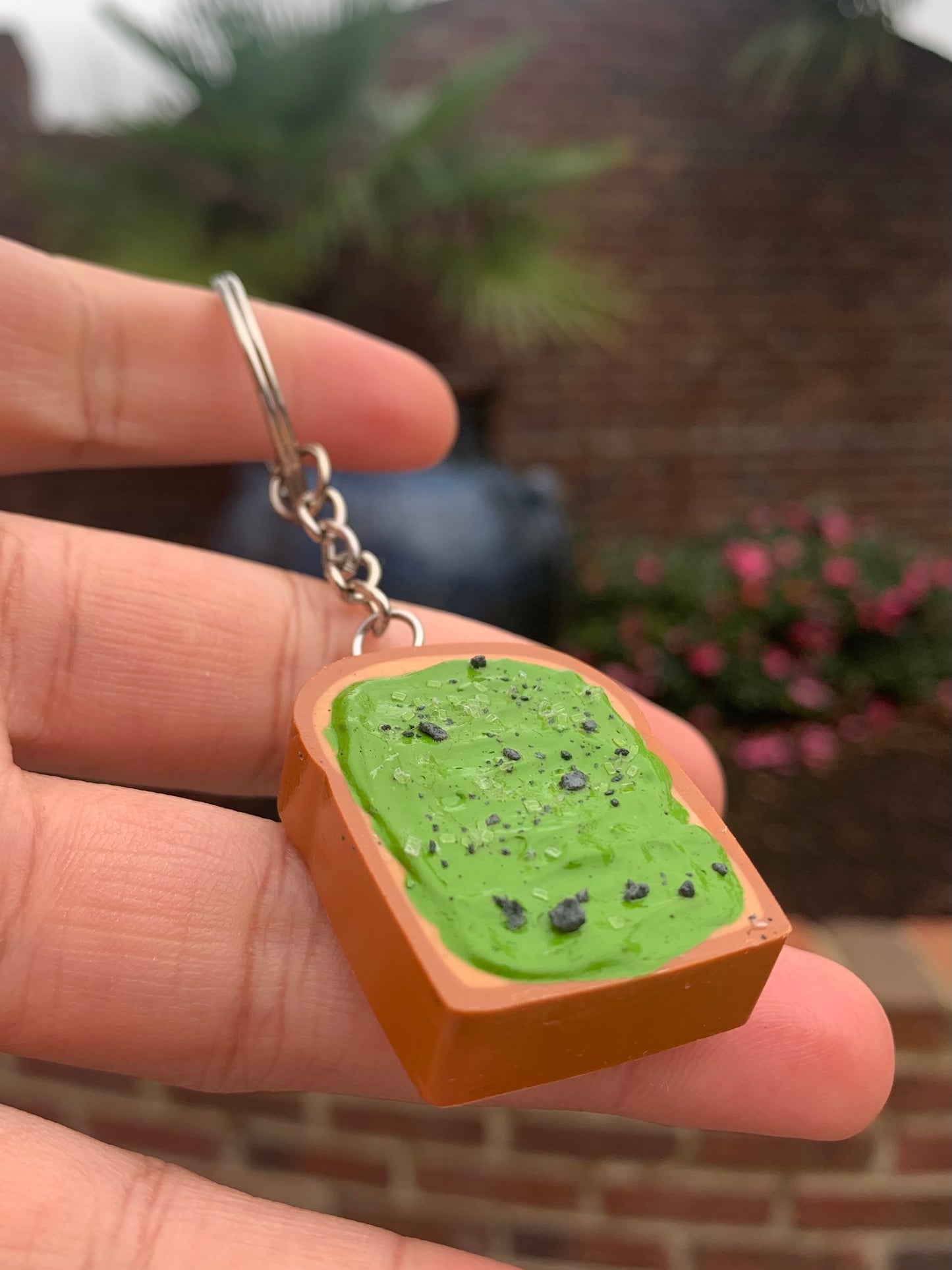 Avocado Toast Keychain