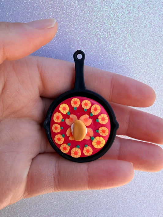 A Kick of Mango Skillet Charm ( Garden Pie Collection)
