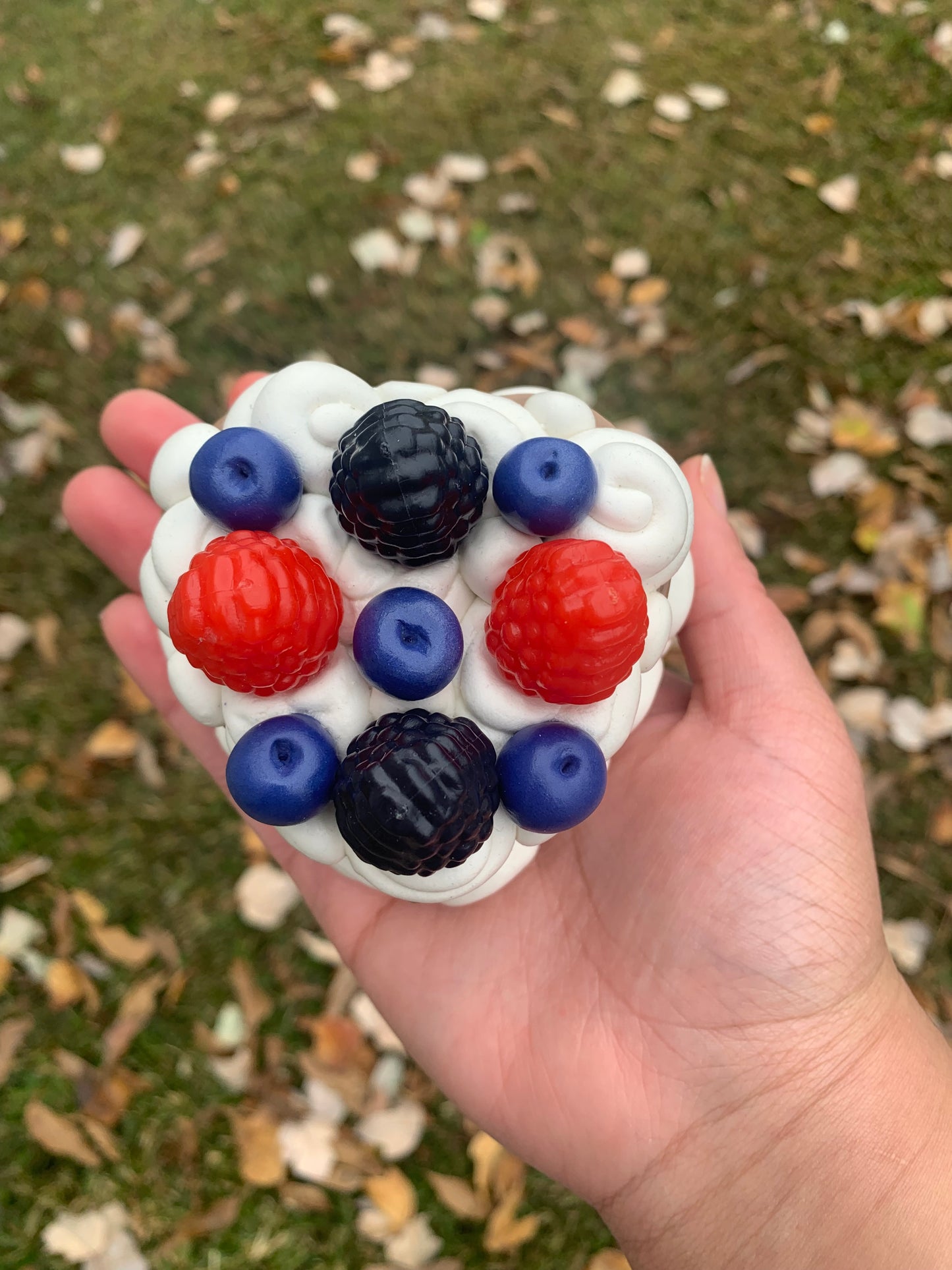 Berries and Cream Cake Box