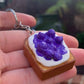 Blueberry with Ricotta Toast Keychain