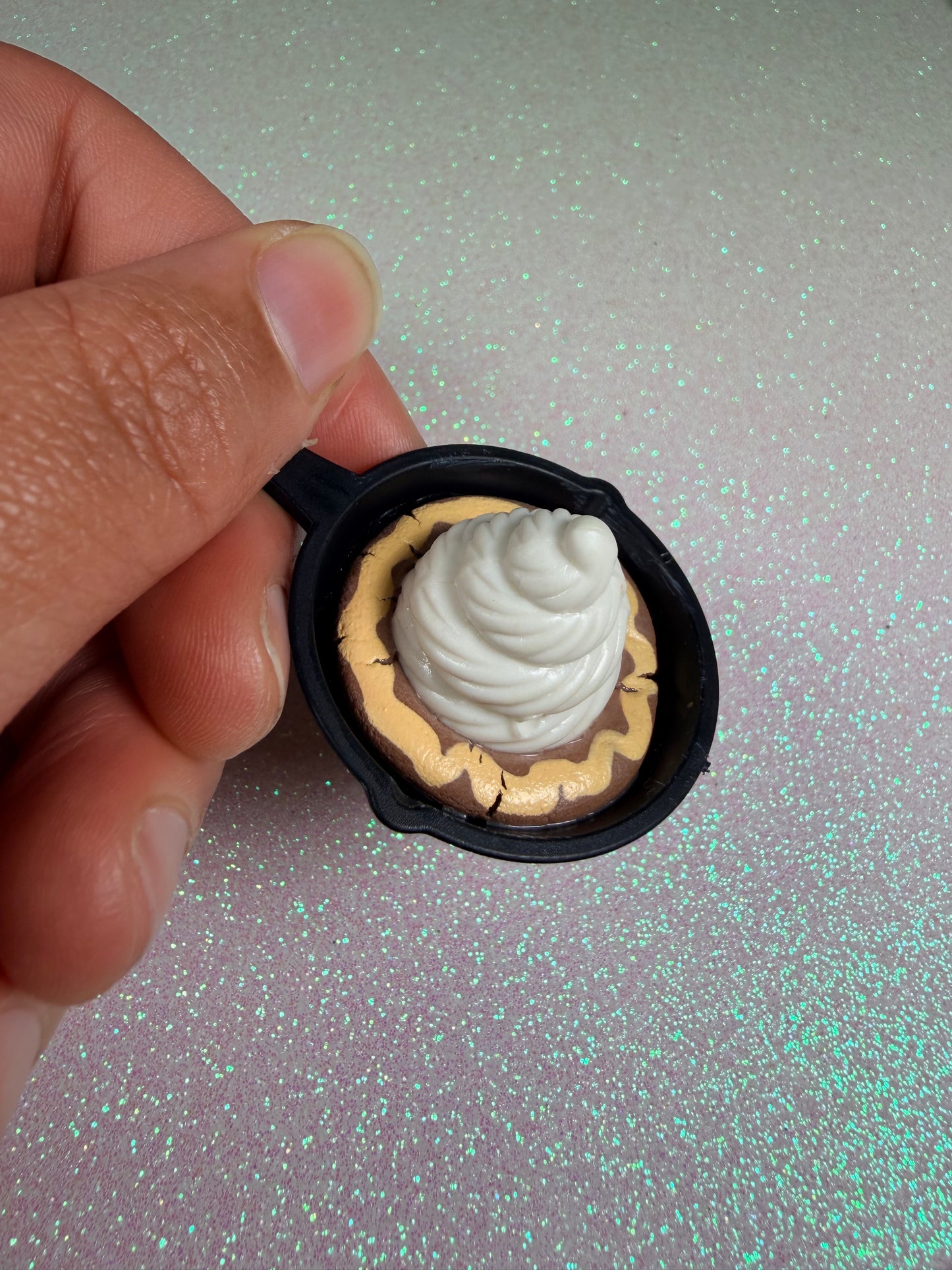 Chocolate Crinkle Cookie with Ice Cream Skillet Charm