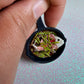 White Steamed Fish Skillet Charm