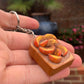 Cinnamon Peaches Toast Keychain
