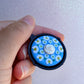 Blue Garden Skillet Charm (Garden Pie Collection)