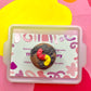 Dirt Cake Cookie Magnet ( Red and Yellow Gummy)