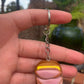 Open-faced Turkey and Cheese Sandwich Keychain