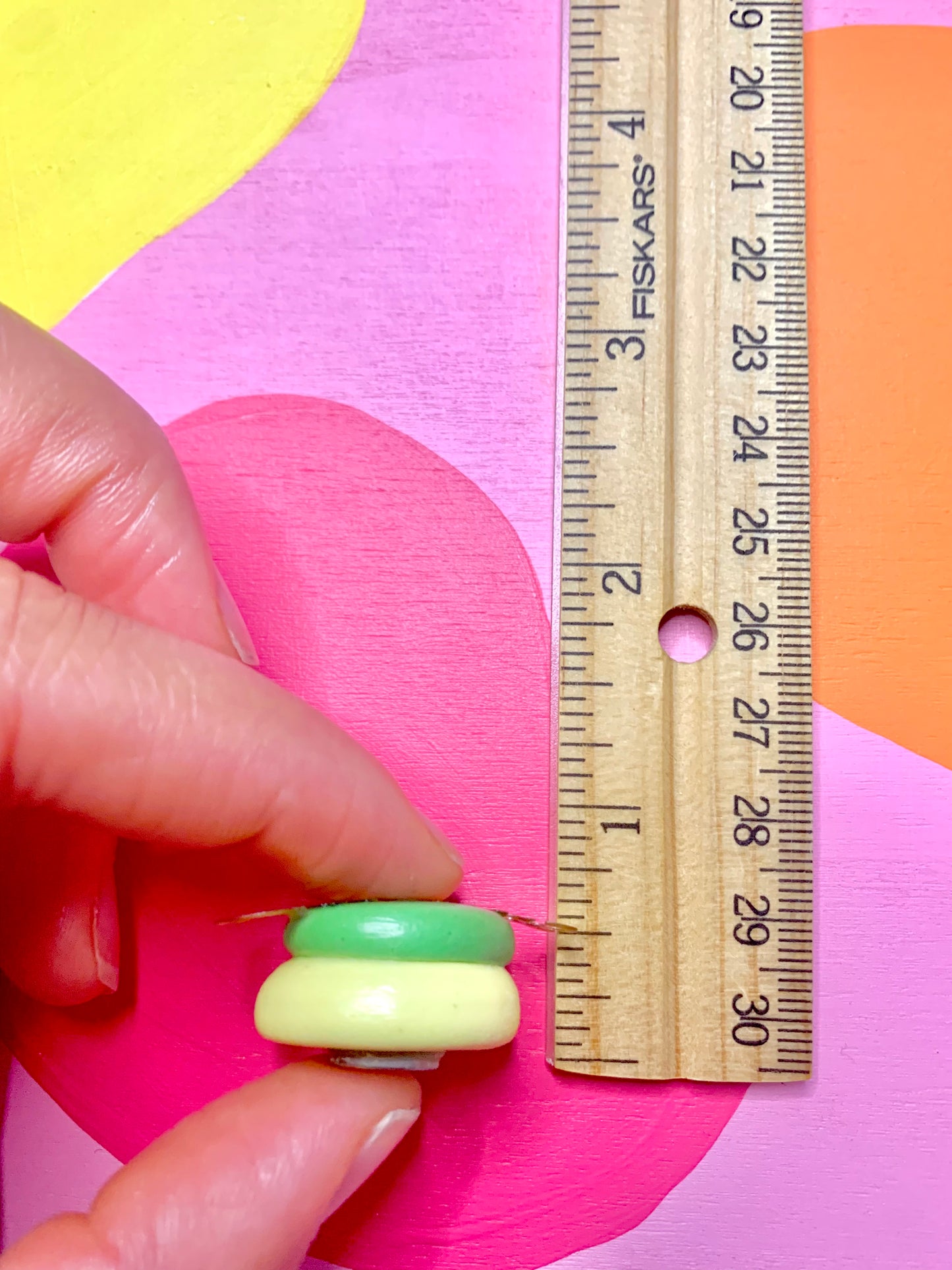 Green “Merry Christmas” Cookie Magnet